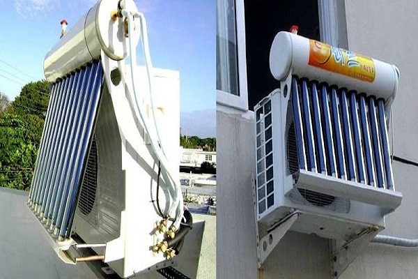 Solar Power Generation by Air Conditioner